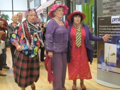 Emilia Krakowska, Maria Maj i Elżbieta Jodłowska w „Galerii”