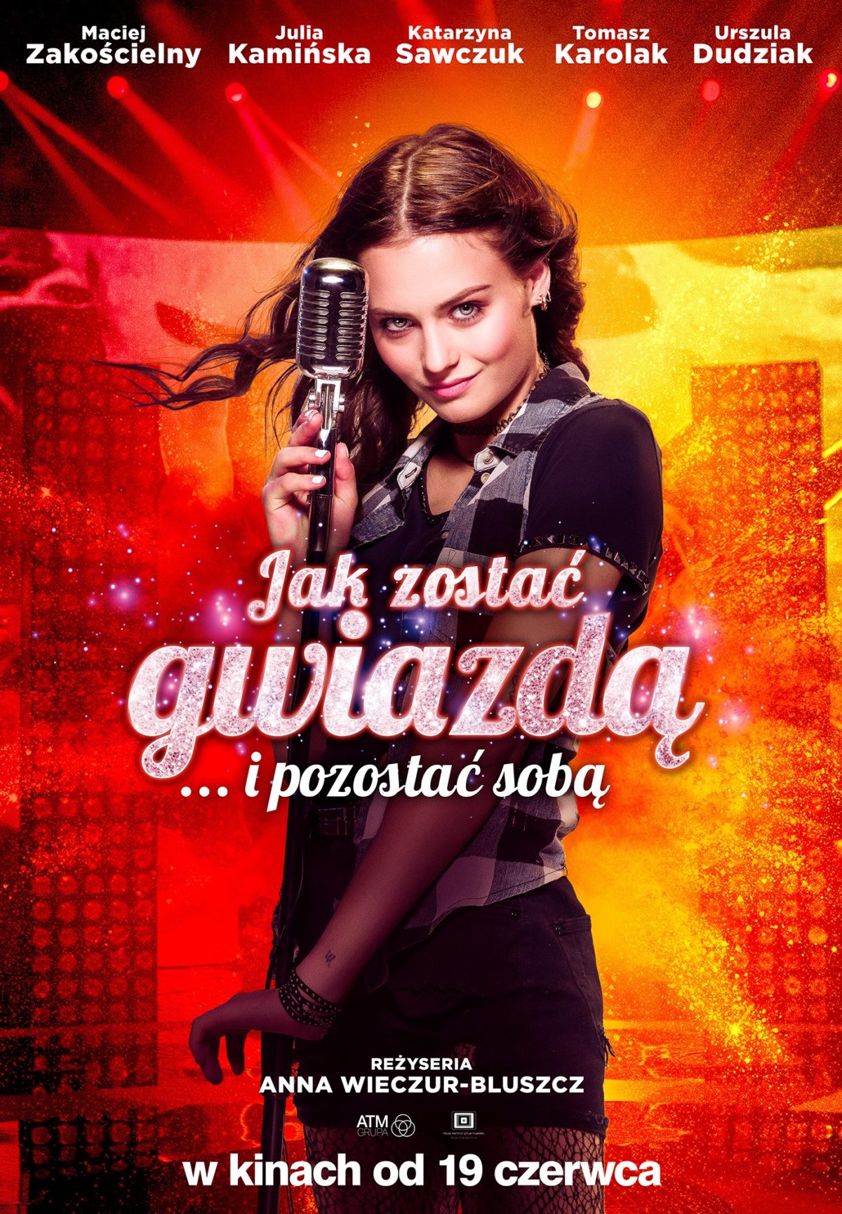 plakat do filmu „Jak zostać gwiazdą” <br>
                     
                     