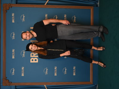 Premiera BRESLAU, Teatr Polski, Warszawa <br>
                     
                    Anna Czartoryska-Niemczycka z mężem <br>