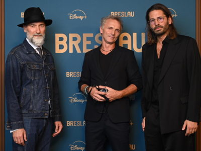 Premiera BRESLAU, Teatr Polski, Warszawa <br>
                     
                    Paweł Flis, Leszek Dawid, Radzimir Dębski <br>