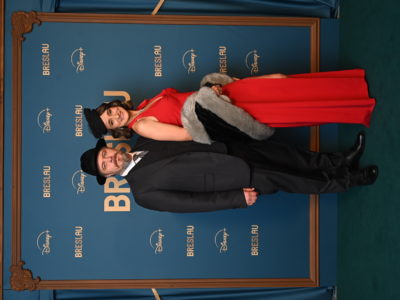 Premiera BRESLAU, Teatr Polski, Warszawa <br>
                     
                    Tomasz Schuchardt z żoną <br>