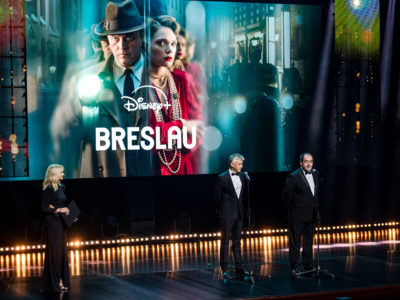 Premiera BRESLAU, Teatr Polski, Warszawa <br>
                     
                    Grażyna Torbicka, Kakhaber Abashidze, Andrzej Muszyński <br>
