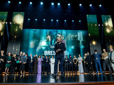 Premiera BRESLAU, Teatr Polski, Warszawa <br>
                     
                    reżyser Leszek Dawid i ekipa serialu <br>