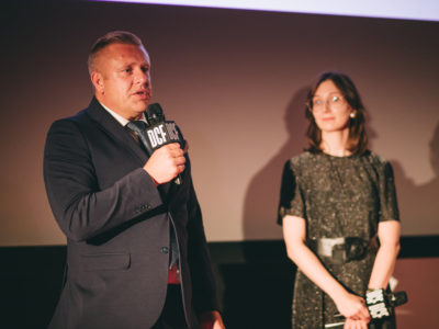 Premiera „Breslau” we Wrocławiu, w kinie DCF <br>
                     
                    Magdalena Klich-Kozłowska – dyrektorka DCF, Przemysław Kmiotek – prezes ATM Grupa <br>